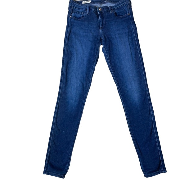 Ag Adriano Goldschmied jeans the Legging Super Skinny Fit dark wash stretch 29R - Picture 2 of 8